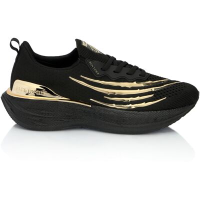 Plein Sport Lo-Top Turnschuhe Tiger Schwarzes Gold EU44 Plein Sport Lo-Top Turnschuhe Tiger Schwarzes Gold EU44
