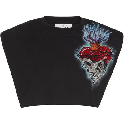 Philipp Plein Tanktop Tattoo Schwarz XS Philipp Plein Tanktop Tattoo Schwarz XS