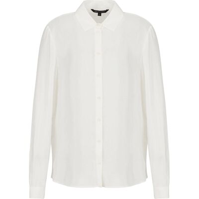 Armani Exchange - Hemd für Damen, Weiche Haptik (Weiß) Weiß S Armani Exchange - Hemd für Damen, Weiche Haptik (Weiß) Weiß S