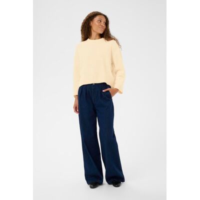 Saint Tropez Strickpullover LarnaSZ Strickpullover Lockere Passform Creme M Saint Tropez Strickpullover LarnaSZ Strickpullover Lockere Passform Creme M