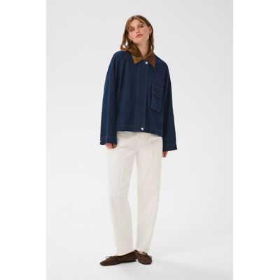 Soaked in Luxury Jacke SLJannine Jacke Oversize fit Dunkelblau S Soaked in Luxury Jacke SLJannine Jacke Oversize fit Dunkelblau S