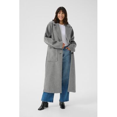 Kaffe Jacke KAelona Jacke Loose fit Grau EU 40 / UK 12 Kaffe Jacke KAelona Jacke Loose fit Grau EU 40 / UK 12