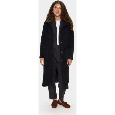 Saint Tropez Jacke FerddySZ Jacke Lockere Passform Schwarz M Saint Tropez Jacke FerddySZ Jacke Lockere Passform Schwarz M
