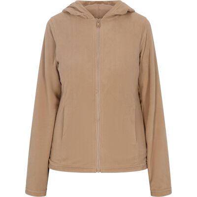 Schmuddelwedda Fleecejacke Frauen Beige Beige S Schmuddelwedda Fleecejacke Frauen Beige Beige S