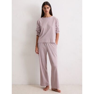 Marc O'Polo Pyjamaoberteil Mix N Match Cotton Lila XS Marc O'Polo Pyjamaoberteil Mix N Match Cotton Lila XS