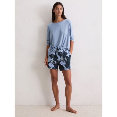 Marc O'Polo Pyjamaoberteil Mix N Match Cotton Modal Blau XS Marc O'Polo Pyjamaoberteil Mix N Match Cotton Modal Blau XS