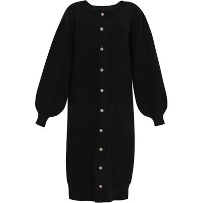 IZIA Strickjacke Frauen Schwarz Schwarz M/L IZIA Strickjacke Frauen Schwarz Schwarz M/L