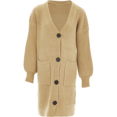 RISA Strickjacke Damen Kamel Kamel M RISA Strickjacke Damen Kamel Kamel M