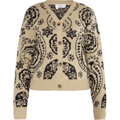 usha Strickjacke Damen Beige Beige L usha Strickjacke Damen Beige Beige L