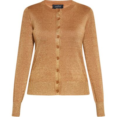 usha Strickjacke Damen Kamel Kamel M usha Strickjacke Damen Kamel Kamel M