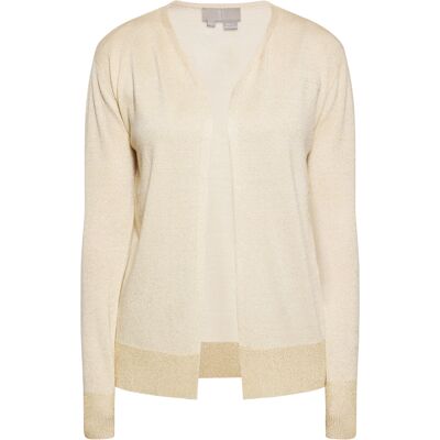 RISA Strickjacke Damen Creme Creme L RISA Strickjacke Damen Creme Creme L