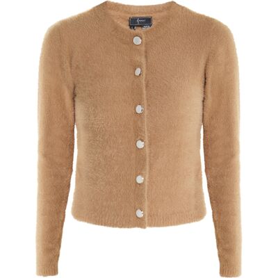 Faina Strickjacke Damen Kamel Kamel S Faina Strickjacke Damen Kamel Kamel S