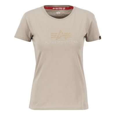 alpha industries Crystal T-Shirt Women Sand S alpha industries Crystal T-Shirt Women Sand S