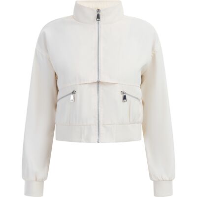 Faina Jacke Damen Creme Creme S Faina Jacke Damen Creme Creme S