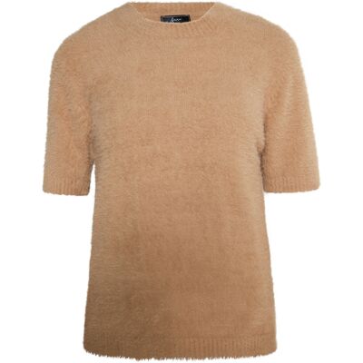 Faina Strickpullover Damen Kamel Kamel M Faina Strickpullover Damen Kamel Kamel M