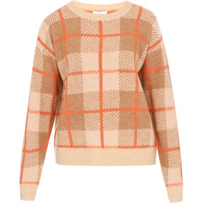 usha Pullover Frauen Beige Hellkamel Orange Beige XS/S usha Pullover Frauen Beige Hellkamel Orange Beige XS/S