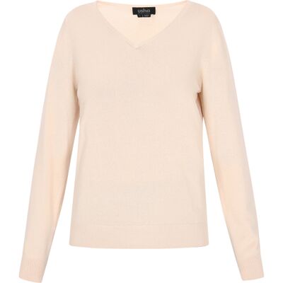 usha Pullover Frauen Beige Beige M usha Pullover Frauen Beige Beige M