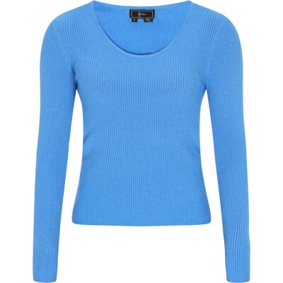 Faina Pullover Frauen Blau Blau XL Faina Pullover Frauen Blau Blau XL