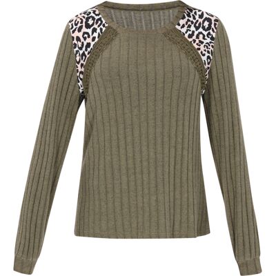 Faina Pullover Frauen Grün Grün L Faina Pullover Frauen Grün Grün L