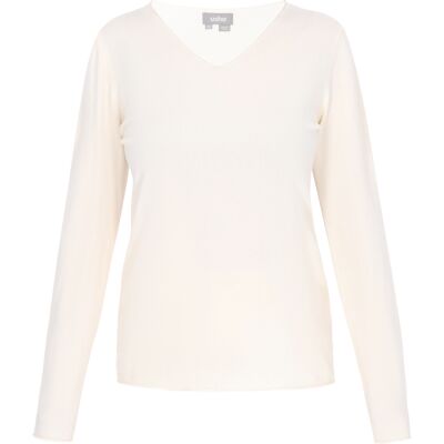 usha Pullover Frauen Creme Creme M usha Pullover Frauen Creme Creme M