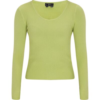 Faina Pullover Frauen Grün Grün XS Faina Pullover Frauen Grün Grün XS