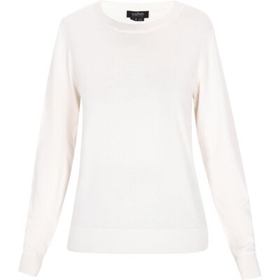 usha Pullover Frauen Creme Creme S usha Pullover Frauen Creme Creme S