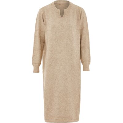 RISA Strickkleid Damen Beige Beige XS/S RISA Strickkleid Damen Beige Beige XS/S