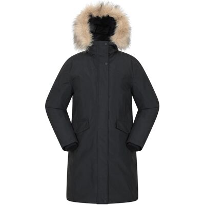 Mountain Warehouse - "Marlow Extreme" Parka für Damen, Wasserfest, Daunen (Schwarz) Schwarz EU 36 / UK 8 Mountain Warehouse - "Marlow Extreme" Parka für Damen, Wasserfest, Daunen (Schwarz) Schwarz EU 36 / UK 8
