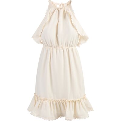 Faina Minikleid Damen Creme Creme S Faina Minikleid Damen Creme Creme S
