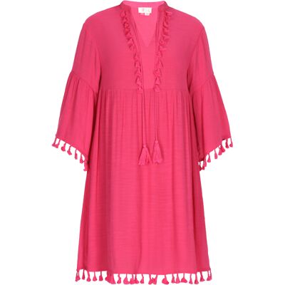 IZIA Kleid Damen Rosa Rosa M IZIA Kleid Damen Rosa Rosa M