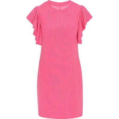 Faina Kleid Frauen Rosa Rosa L Faina Kleid Frauen Rosa Rosa L