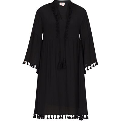 IZIA Kleid Damen schwarz Schwarz S IZIA Kleid Damen schwarz Schwarz S