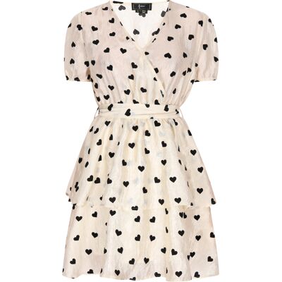 Faina Kleid Frauen Creme Creme M Faina Kleid Frauen Creme Creme M