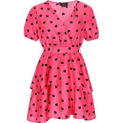 Faina Kleid Frauen Rosa Rosa XL Faina Kleid Frauen Rosa Rosa XL