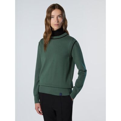 North Sails Pullover Rundhalsausschnitt aus Viskose Salbeigrün 2XS North Sails Pullover Rundhalsausschnitt aus Viskose Salbeigrün 2XS