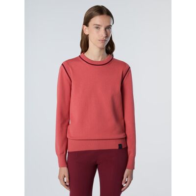 North Sails Pullover Rundhalsausschnitt aus Viskose Rosa M North Sails Pullover Rundhalsausschnitt aus Viskose Rosa M