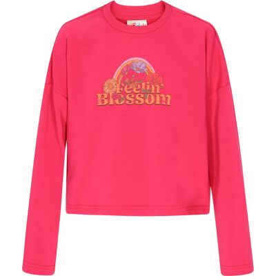 IZIA Sweatshirt Frauen Fuchsie Fuchsie S IZIA Sweatshirt Frauen Fuchsie Fuchsie S