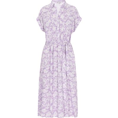 FELIPA Kleid Frauen lila weiß Lila L FELIPA Kleid Frauen lila weiß Lila L