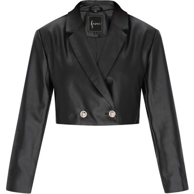 Faina Jacke Frauen Schwarz Schwarz M Faina Jacke Frauen Schwarz Schwarz M
