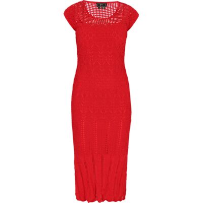 Faina Kleid Frauen Rot Rot M Faina Kleid Frauen Rot Rot M