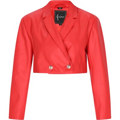 Faina Jacke Frauen Rot Rot M Faina Jacke Frauen Rot Rot M