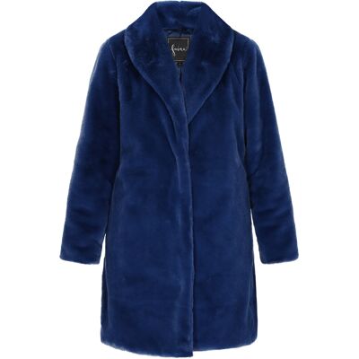 Faina Mantel Frauen Marine Marineblau XS Faina Mantel Frauen Marine Marineblau XS