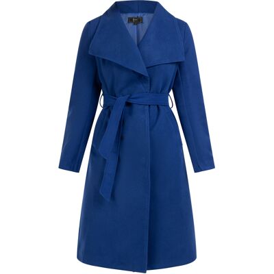 Faina Mantel Damen royalblau Blau XS Faina Mantel Damen royalblau Blau XS