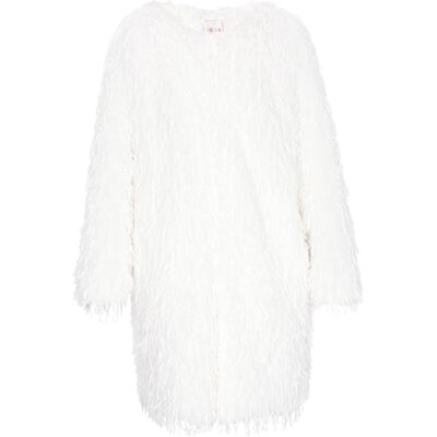 IZIA Mantel Frauen Weiß Weiß M IZIA Mantel Frauen Weiß Weiß M