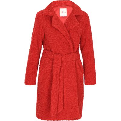 IZIA Mantel Damen verrotten Rot M IZIA Mantel Damen verrotten Rot M