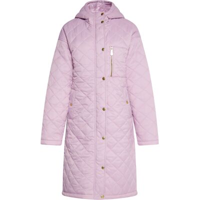 Faina Leichter Steppmantel Damen Mauve Rosa XS Faina Leichter Steppmantel Damen Mauve Rosa XS
