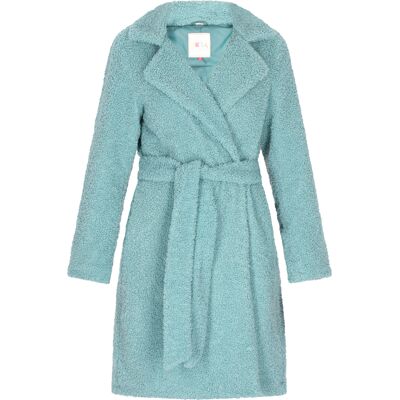IZIA Mantel Damen Aqua Türkis S IZIA Mantel Damen Aqua Türkis S