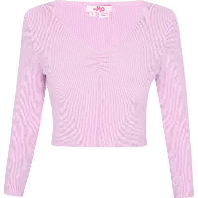 Mymo Pullover Frauen hellviolett Violett XS Mymo Pullover Frauen hellviolett Violett XS
