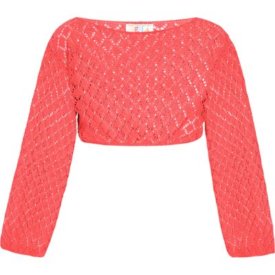 IZIA Pullover Frauen orange Orange XS/S IZIA Pullover Frauen orange Orange XS/S