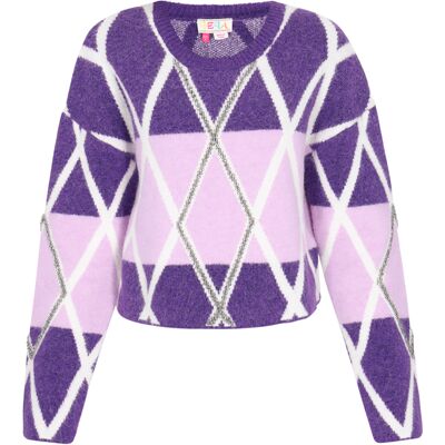IZIA Pullover Frauen violett-flieder Violett M/L IZIA Pullover Frauen violett-flieder Violett M/L